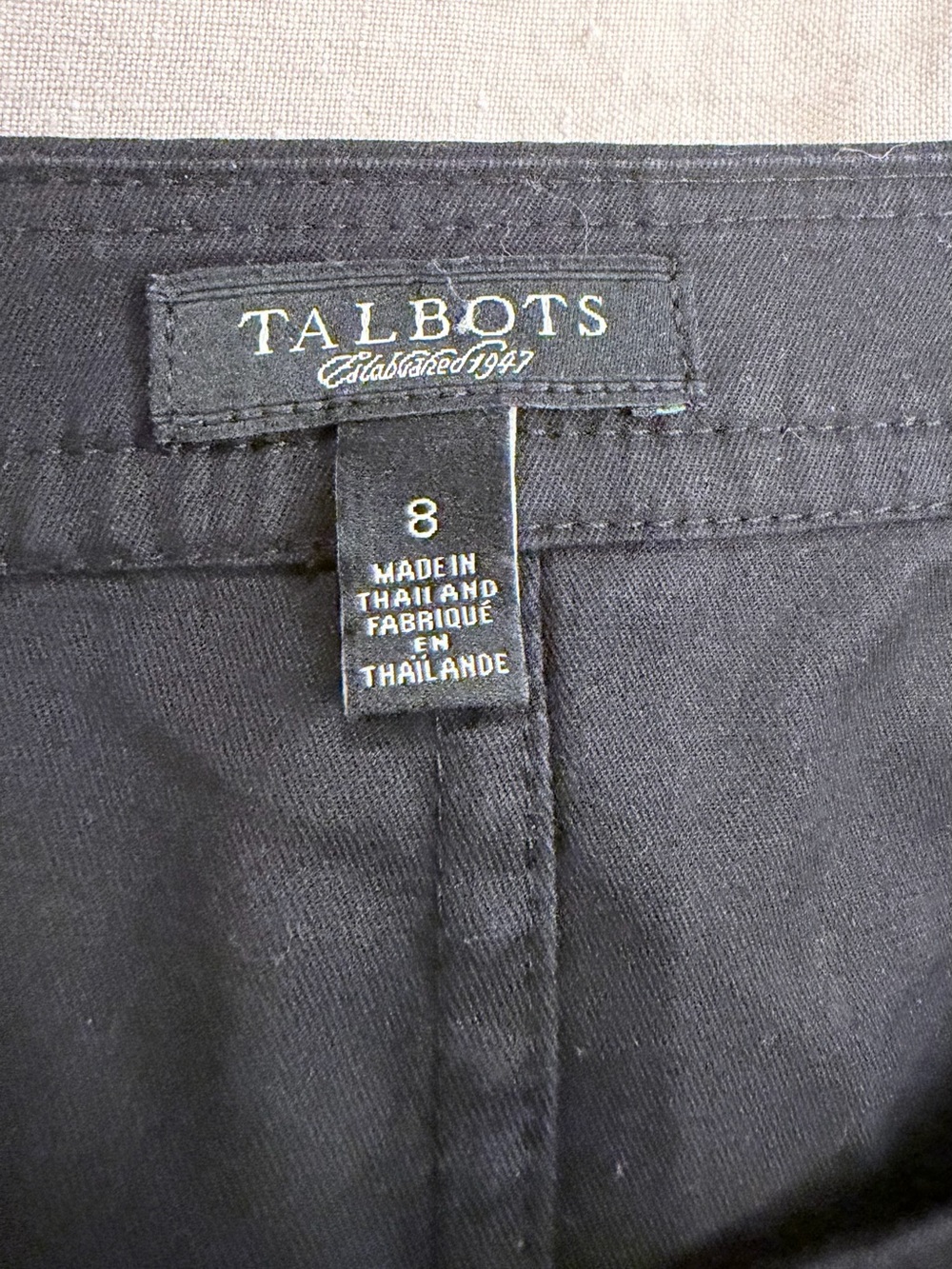 Talbots Ruffle-Front Belted Shirt Dress - Picture 4 of 9